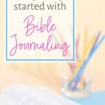 bible journaling for beginners