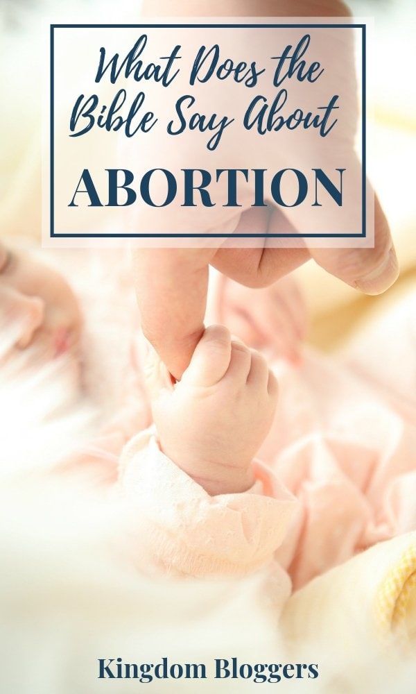 What Does the Bible Say About Abortion 