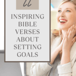 Bible Verses About Setting Goals Pinterest Pin Image
