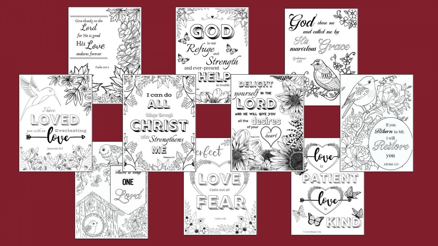 Free Printable Bible Verses to Decorate Your Home - Kingdom Bloggers
