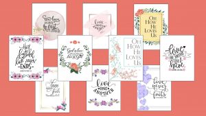 Free Printable Bible Verses to Decorate Your Home - Kingdom Bloggers