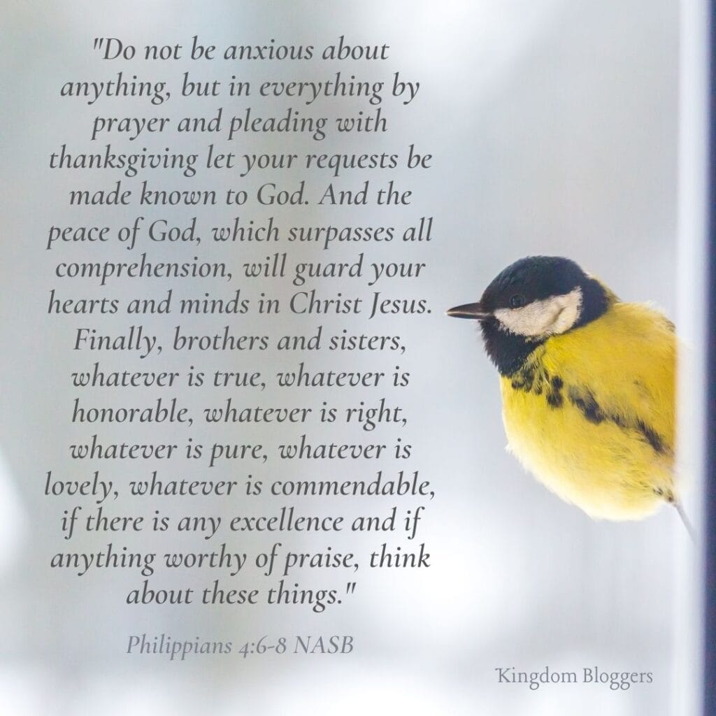 Bible verse about peace Philippians 4 6-8