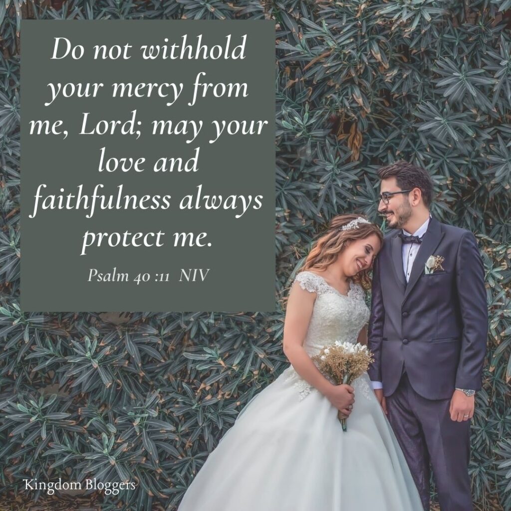 Psalms for Weddings Psalm 40 11