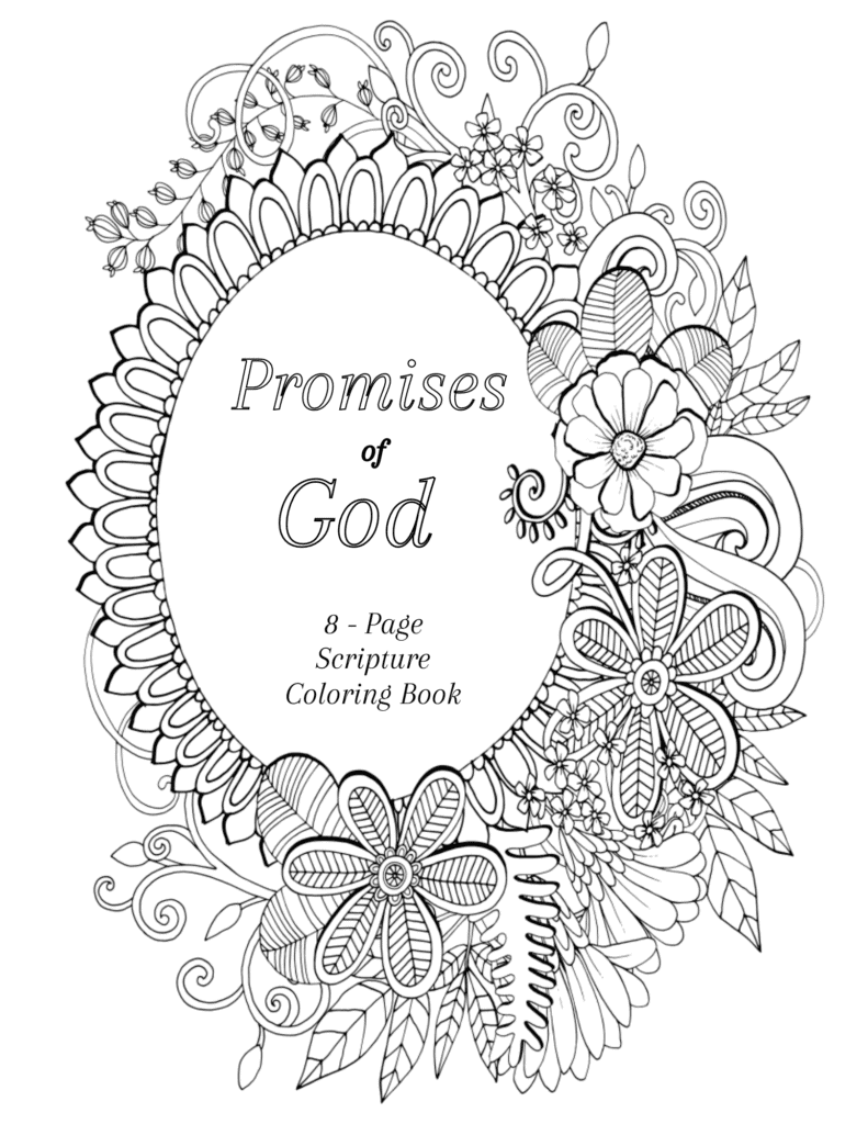 Promises of God Coloring Page