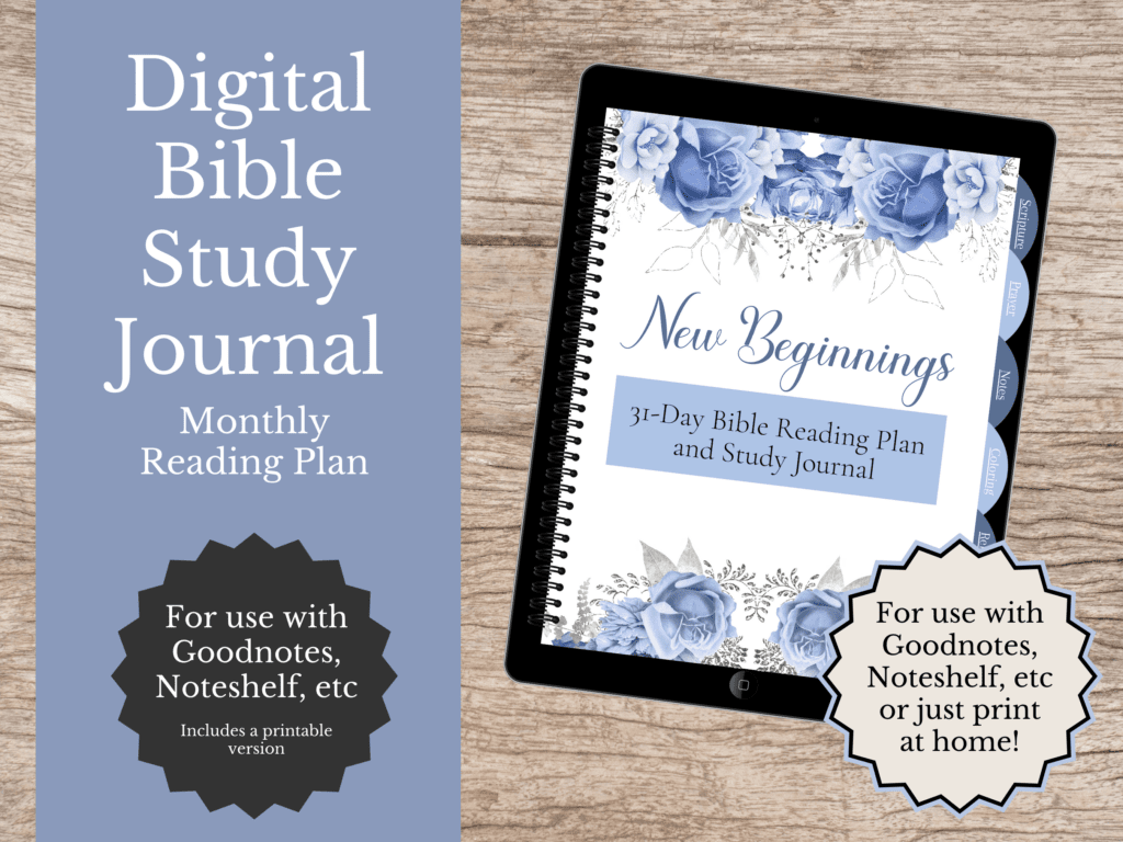 Digital Bible Study Journal promotional image