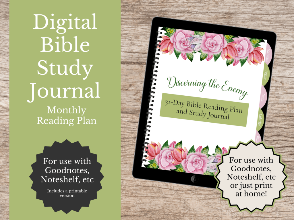 digital bible study journal promo image