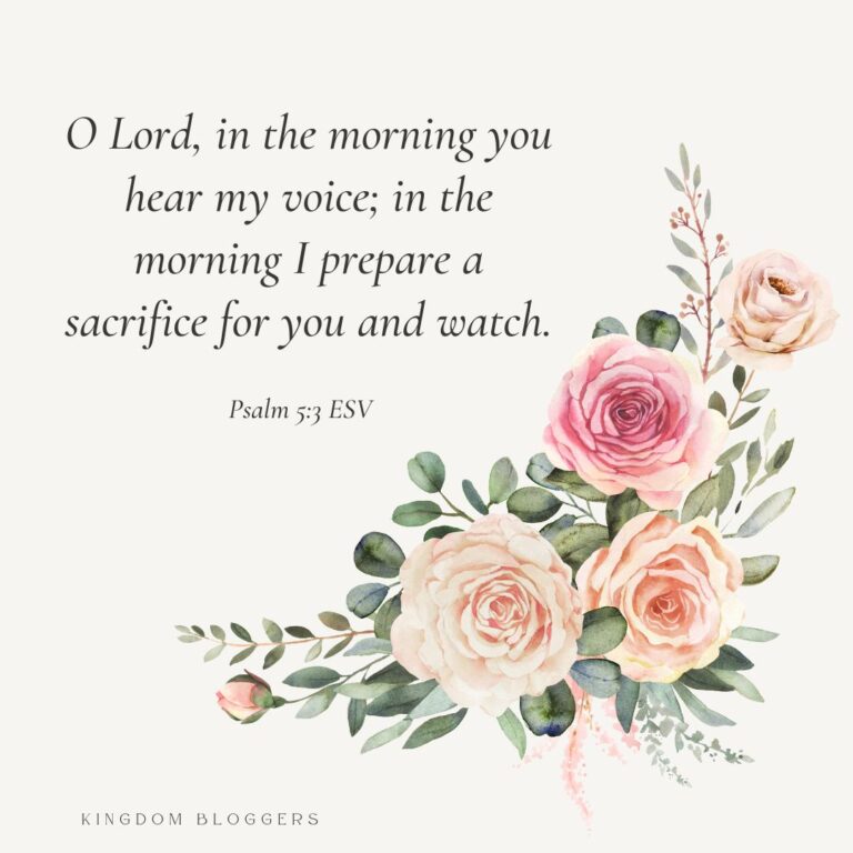 31 Encouraging Bible Verses for a Good Morning