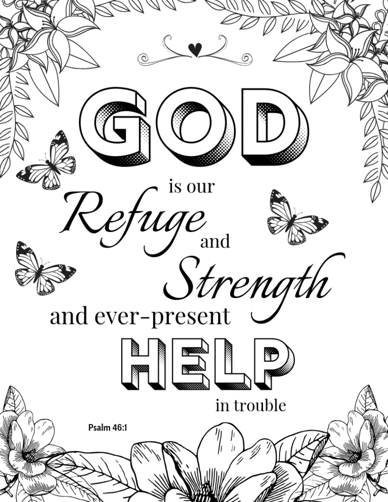 Bible Verse Coloring Book For Adults: Bible Verses to Inspire You with Hope  And