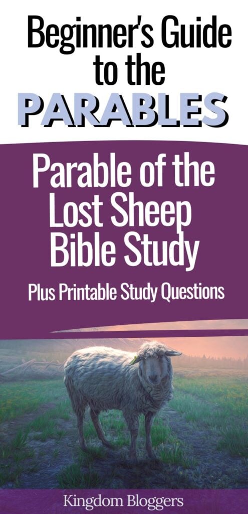 Parable of the Lost Sheep Bible Study