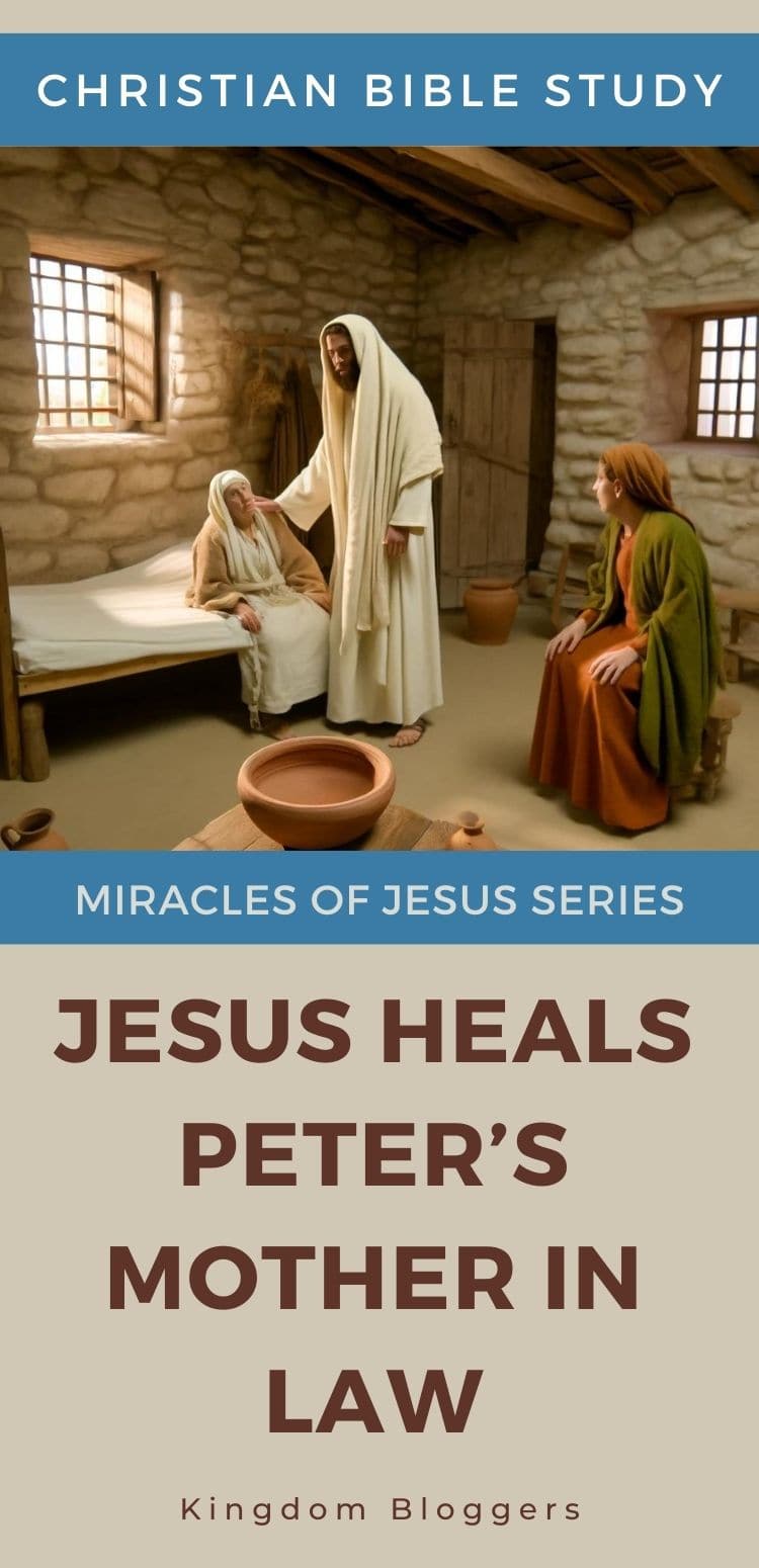 Jesus Heals Peter's Mother in Law