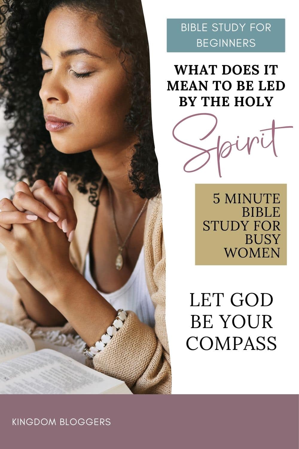 What Does it Mean to be Led by the Holy Spirit